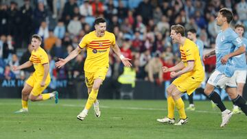 17/02/24 PARTIDO PRIMERA DIVISION
CELTA DE VIGO - FC BARCELONA
ALEGRIA LEWANDOWSKI
