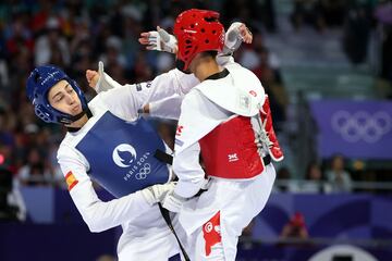 El tunecino Jendoubi se cuelga la medalla de bronce en -58 kilos. Adrián Vicente no ha podido con el africano y se esfuma otra opción de medalla en el taekwondo.