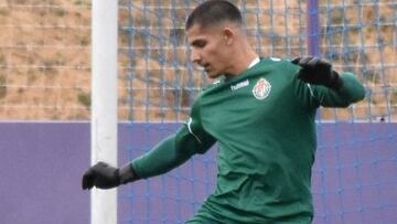 Guille Vallejo, en su etapa en el Real Valladolid Promesas.