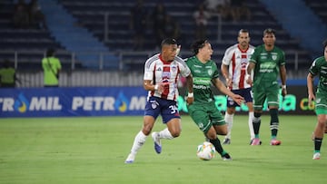 Junior - La Equidad, fecha 11 de Liga BetPlay.