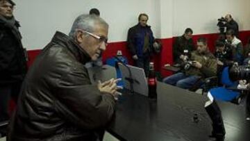 El técnico rojiblanco tiene confianza.