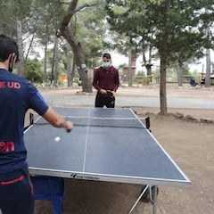 Campamento anti-COVID en plena sierra de Buñol