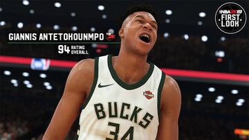 Giannis Antetokounmpo, 94 de puntuación.