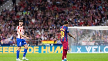 04/04/25 PARTIDO PRIMERA DIVISION
ATLETICO DE MADRID - BARCELONA
RUGGERI Y LAMINE YAMAL