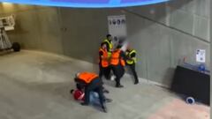 Brutal paliza de unos guardias en la Euro: pensaron que nadie los vería ‘gracias’ a Cristiano