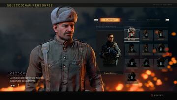 Personajes de Blackout