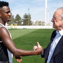 Una relación perfecta para Vinicius y el Madrid