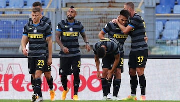 El Inter de Vidal y Alexis solo empata ante la Lazio en Roma