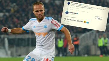 Valere Germain, delantero del Marsella.