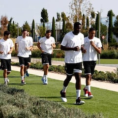El Real Madrid arranca la pretemporada con 8 jugadores