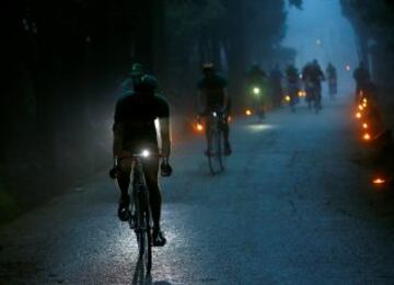 La carrera se creó en 1997 para salvaguardar la Strade Bianche de la Toscana. Empieza y termina en Gaiole, pueblo de la provincia de Siena.