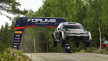 Sebastien Ogier en una de las 6 pruebas que ha disputado este año.