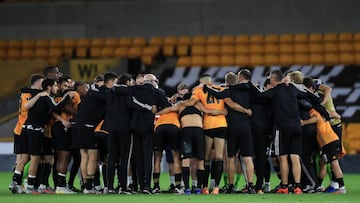 Los Wolves, tras pasar a cuartos de final de la Europa League.