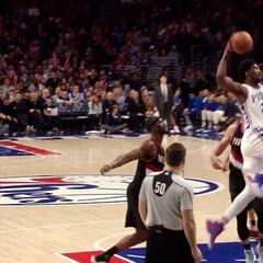 ¡Fuera de mi camino! Otro show con mate de la bestia Embiid