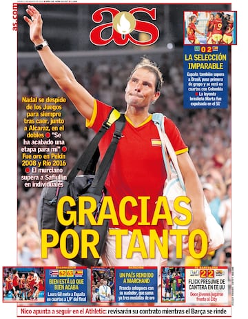 Las portadas de AS de agosto