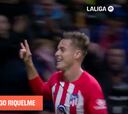 Tiene un diamante el Atleti: el golazo de Riquelme lo tiene todo