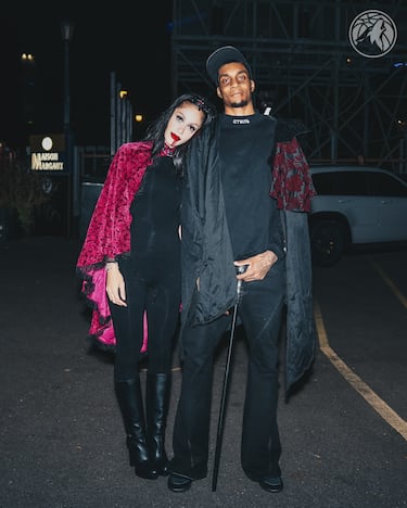 El disfraz de Wemby, entre los más terroríficos de la noche de Halloween en la NBA