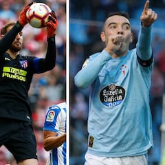 Los triunfadores de la temporada: Messi, Iago Aspas y Oblak