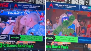 Phillies mascot recreates Coldplay’s viral cheater kiss cam in wild stadium moment
