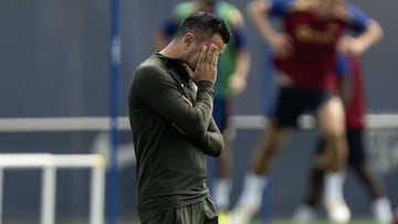 Xavi, m¨¢s cerca de dejar el Bar?a.