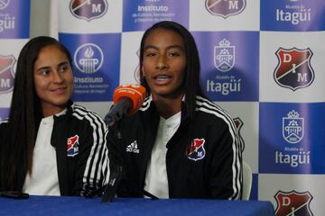 Independiente Medellín presentó su equipo femenino para la Liga BetPlay Femenina 2023 en la que buscará su primer título