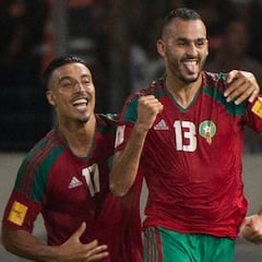 Achraf ganó a Gabón (3-0) y Marruecos ve el Mundial a tiro