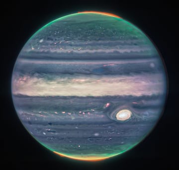 Nuevas imágenes de Júpiter | Foto: NASA, ESA, CSA, Jupiter ERS Team