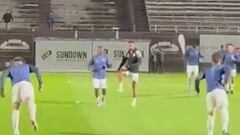 Nunca se vio algo igual: el peor calentamiento de la historia lo hizo este jugador