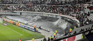 La curiosidad en el estadio de River que se notó en el duelo con Colo Colo