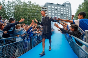 Rafa Marín, en un acto con el Alavés.