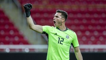 Sebastian Jurado of Mexico during the game Honduras vs Mexico, corresponding to great final of the Concacaf Mens Olympic Qualifying 2020, at Akron Stadium, on March 30, 2021.
<br><br>
Sebastian Jurado de Mexico durante el partido Honduras vs Mexico, correspondiente a la gran final del campeonato Preolimpico de Concacaf Guadalajara 2020, en el Estadio Akron, el 30 de Marzo de 2021.