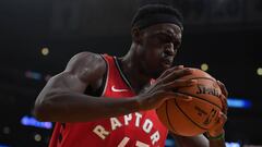 Pascal Siakam, durante un partido con los Toronto Raptors