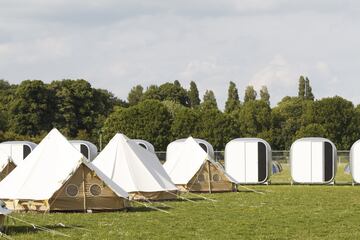 El espectacular camping en Cardiff para los aficionados