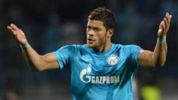 El brasileño Hulk llegó al Zenit por 100 millones de euros.