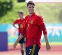Entrenamiento de España para preparar el partido frente a Eslovaquia