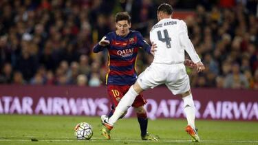 Ramos will miss El Clásico if he is booked against Sporting Gijón