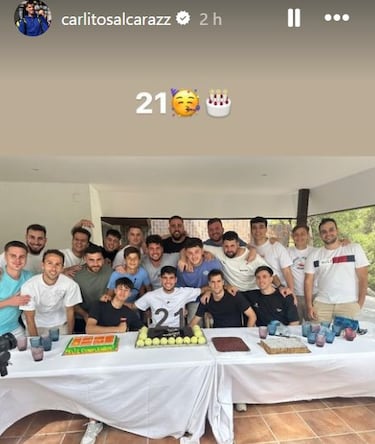 Alcaraz: el n¨²mero uno m¨¢s joven de la historia cumple 21 a?os