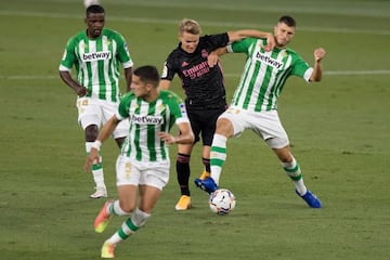 Odegaard, en el Betis-Real Madrid.