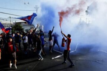 El espectacular ambiente en las tribunas del Nacional