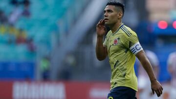 Falcao García, delantero de la Selección Colombia.