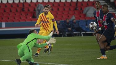 París Saint Keylor evita la debacle ante Leo Messi