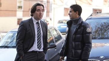Raúl Martín Presa habla con Míchel.