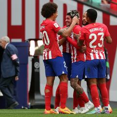 Atlético: poco fútbol, mucha fiesta
