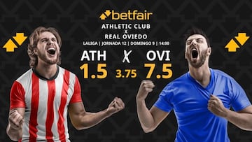 Athletic Club vs. Real Oviedo: horario, dónde ver, pronósticos y clasificación