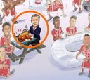 Ancelotti, protagonista en el calendario de Adviento del Bayern