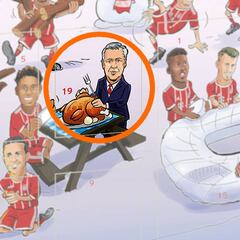 Ancelotti, protagonista en el calendario de Adviento del Bayern