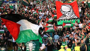 La UEFA sanciona al Celtic por exhibir banderas ilegales