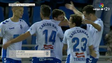 El Tenerife tumba a un gris Lugo