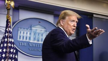 Donald Trump ratificó en su conferencia de prensa de este martes que suspenderá la inmigración a Estados Unidos y agregó que será durante dos meses.