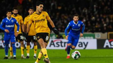 Raúl Jiménez se reencontró con el gol en el Wolverhampton